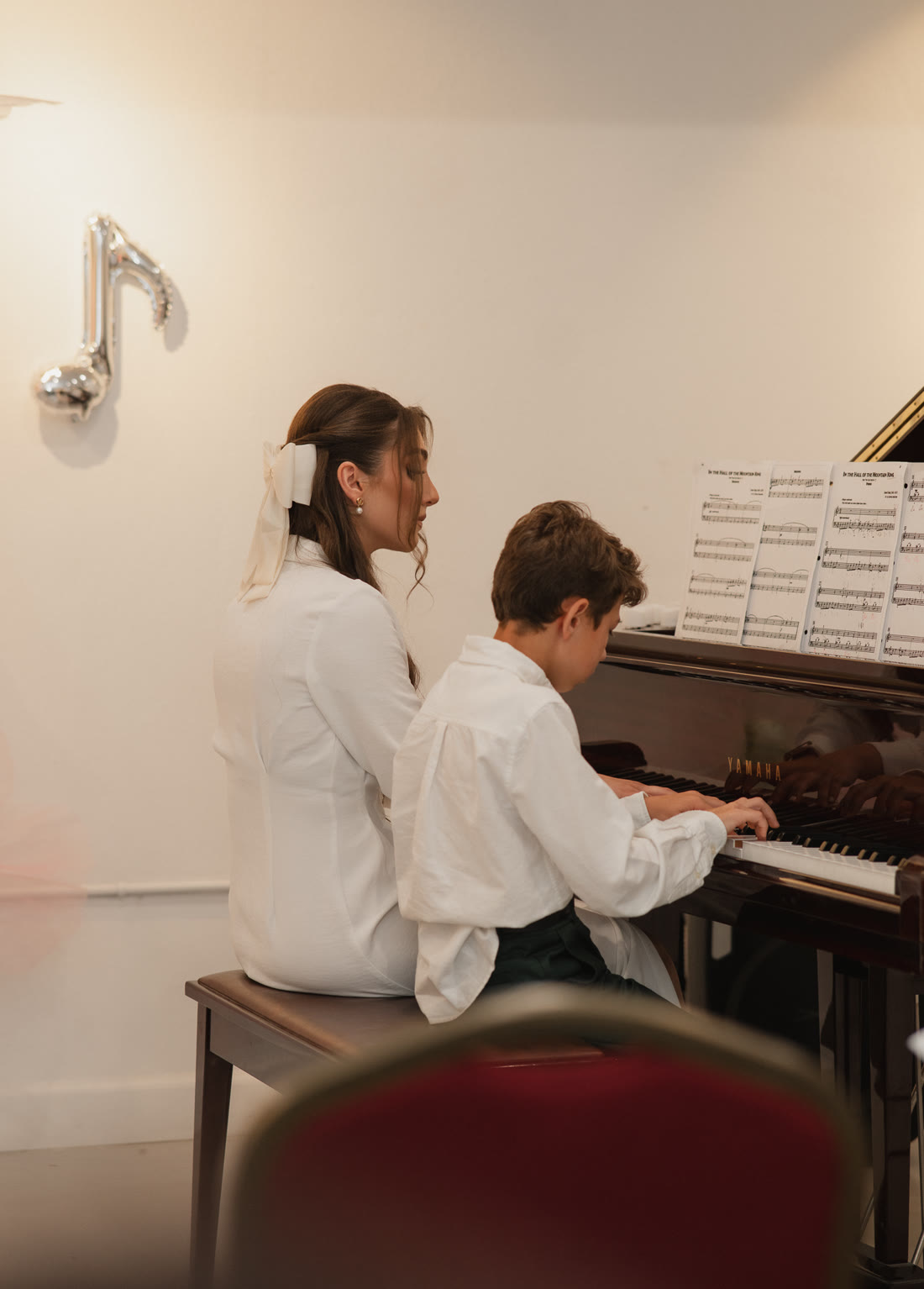 Piano lesson